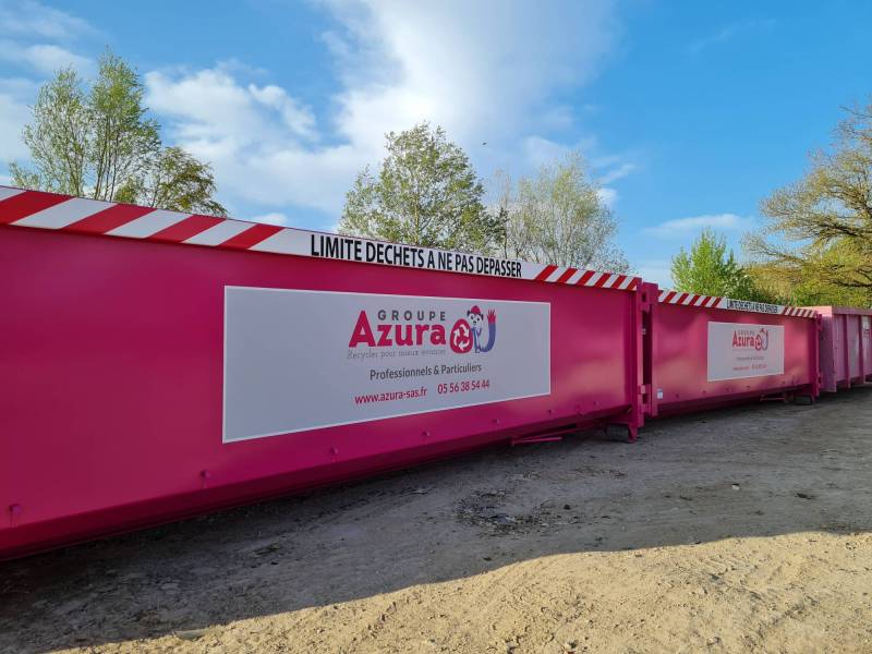 Trouver une benne BTP 15m3 à Lormont rive droite pour entreprise de maçonnerie avec gestion rapide des déchets